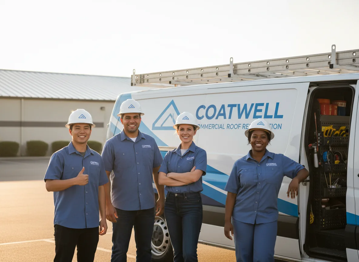 Commercial roof coating company in Stonyford, CA